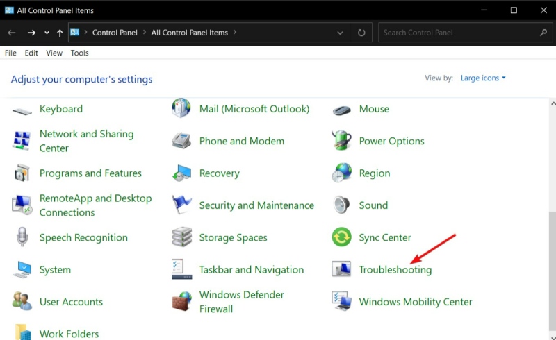 System Maintenance Troubleshooter